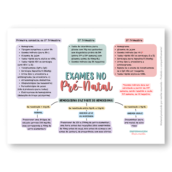 sinais de certeza : gravidez - Mapa Mental