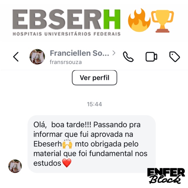Depoimento de aluna aprovada