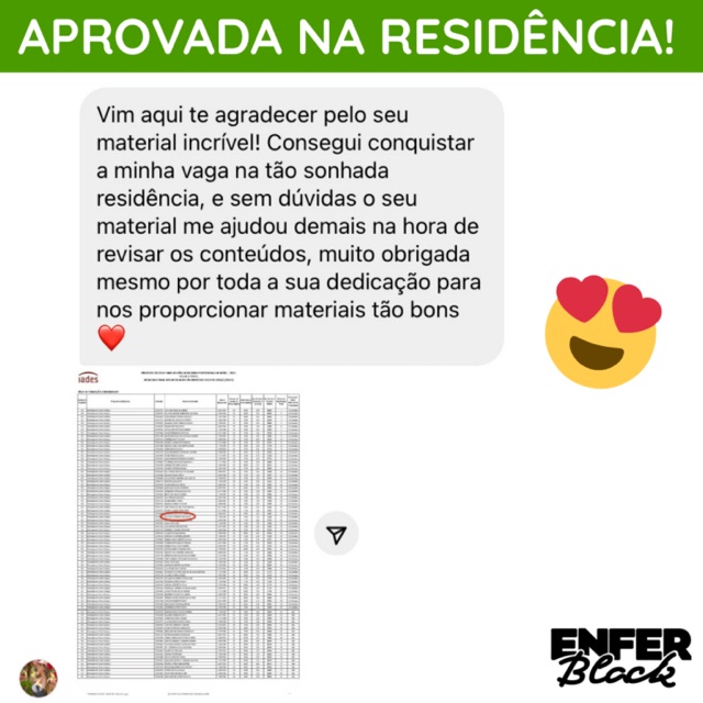 Depoimento de aluna aprovada