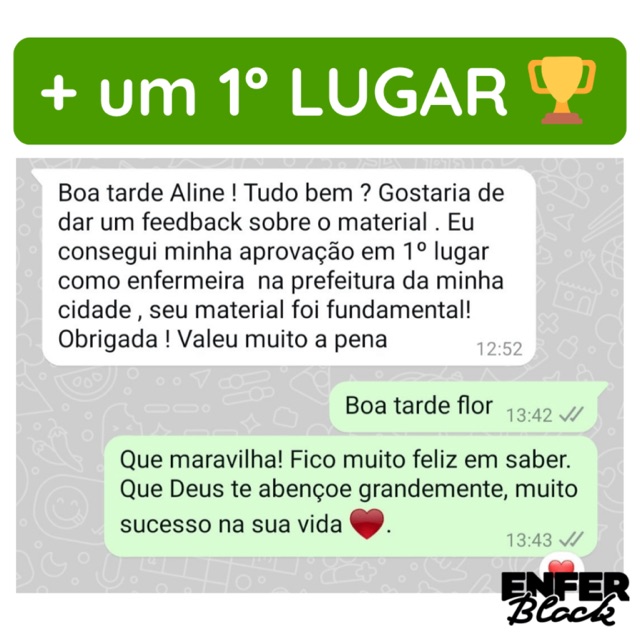 Depoimento de aluna aprovada